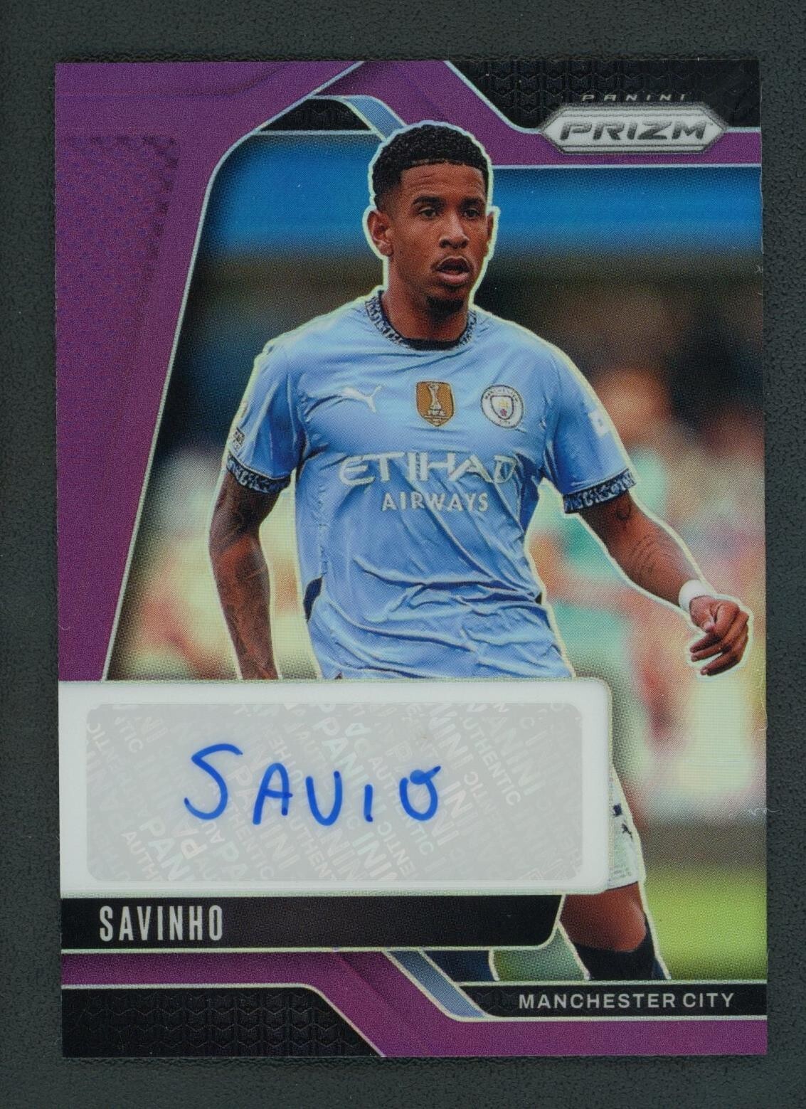 2024-25 SAVINHO 10/25 AUTO PANINI PRIZM PREMIER LEAGUE