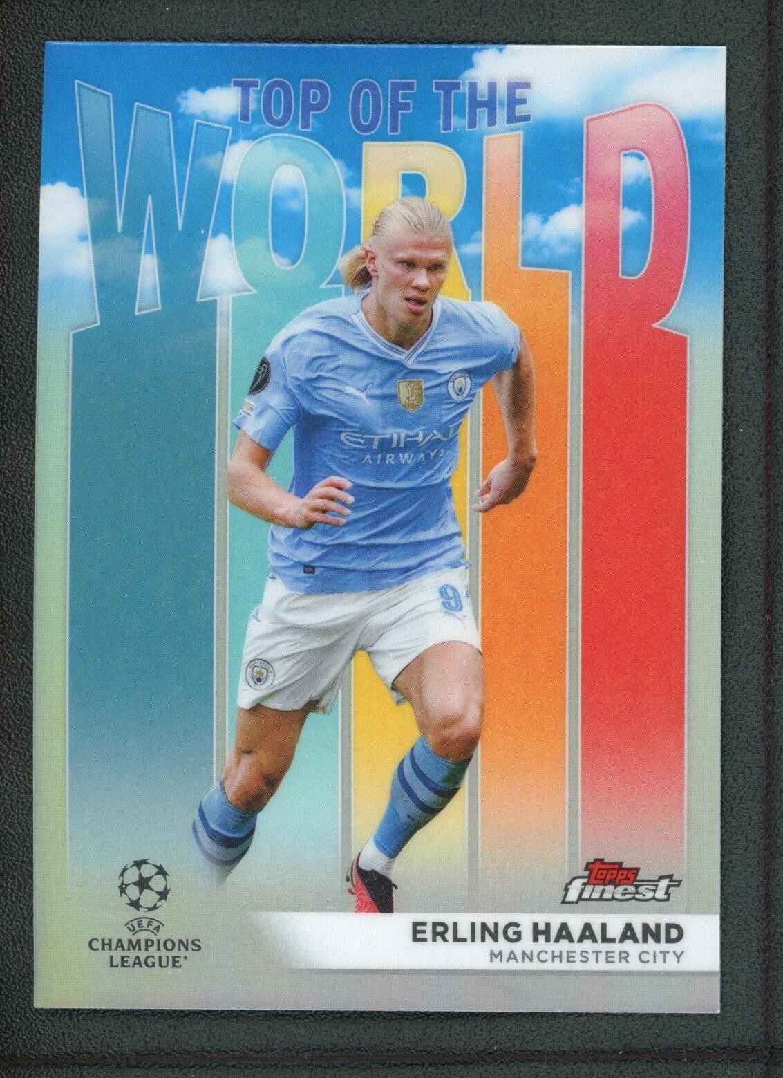 Topps UEFA CL Erling Haaland PSA10 鑑定済 2019 Finest UEFA Champions League Erling Haaland #91 PSA 10
