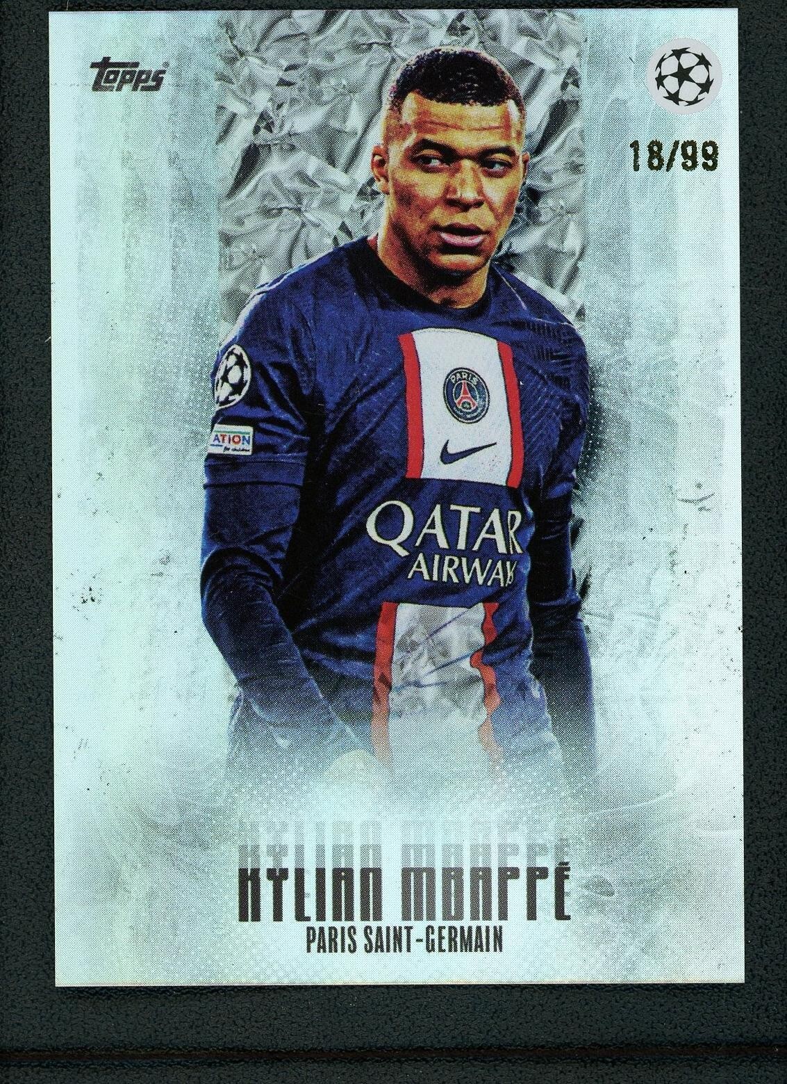 キリアン・エムバペ 直筆サイン 限定99枚 Panini mbappe キリアン・エムバペ 直筆サイン 限定99枚 Panini mbappe - メルカリ