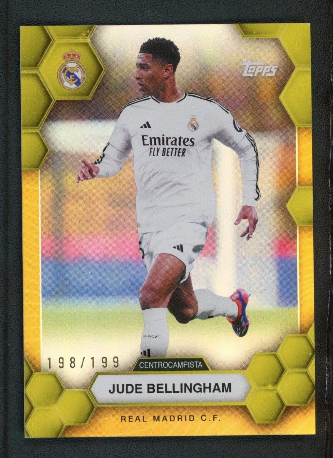2024 JUDE BELLINGHAM 198/199 TOPPS CENTROCAMPISTA | eBay