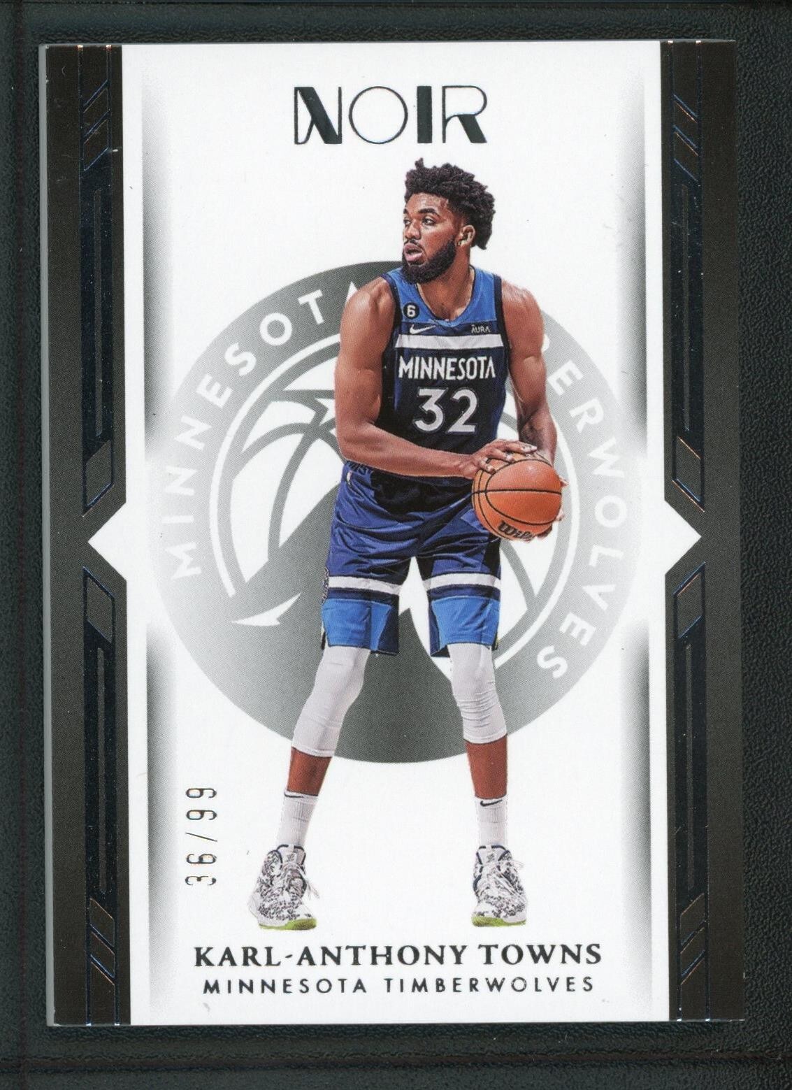 2022-23 KARL ANTHONY TOWNS 36/99 PANINI NOIR ICON EDITION | eBay