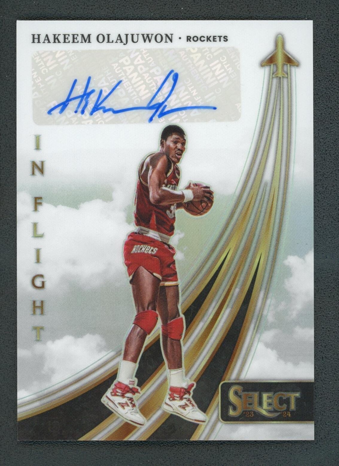 Eminence Hakeem Olajuwon Auto 直筆サイン 2024 Leaf Sports Heroes HAKEEM OLAJUWON Auto Autograph