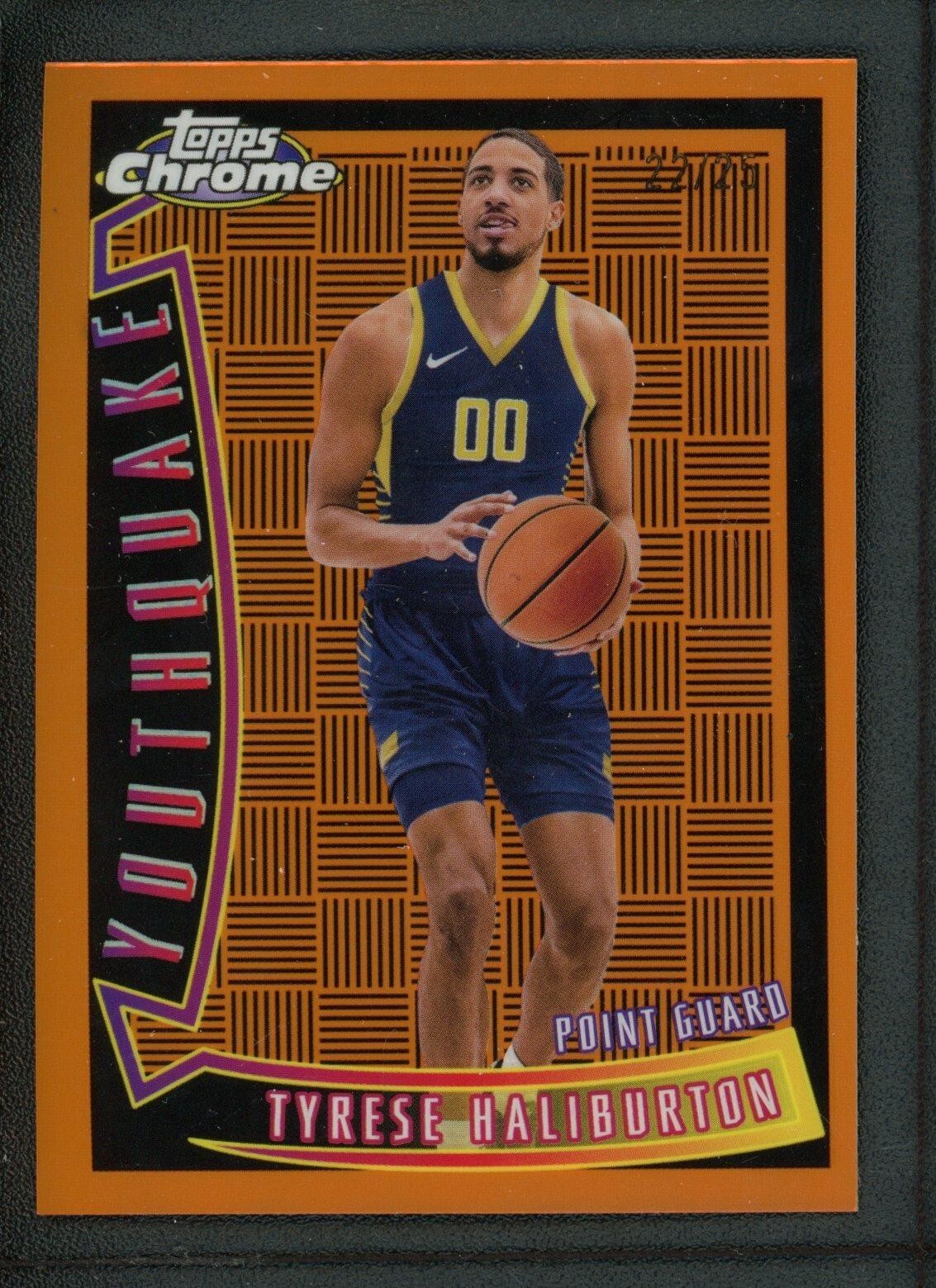 匿名Tyrese Haliburton(2025cityAway)L 2023-24 Panini NBA Mosaic City Edition Tyrese Haliburton