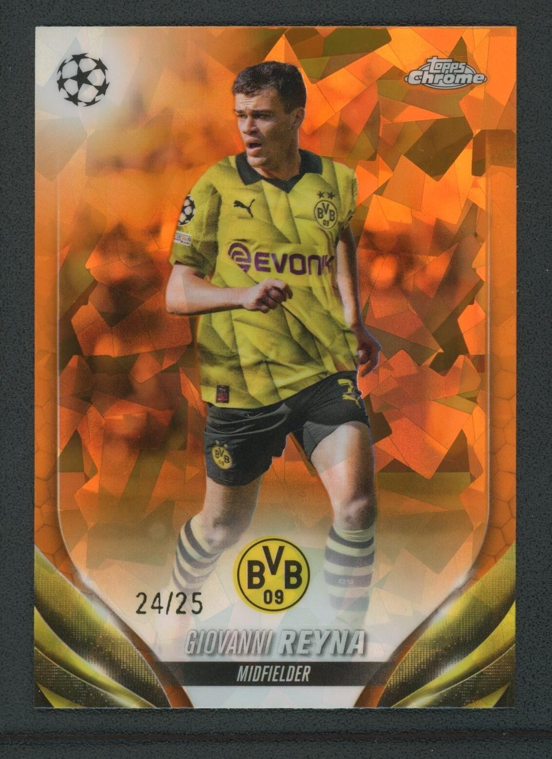 2021 Topps Giovanni Reyna 直筆サインカード レイナ① 2021-22