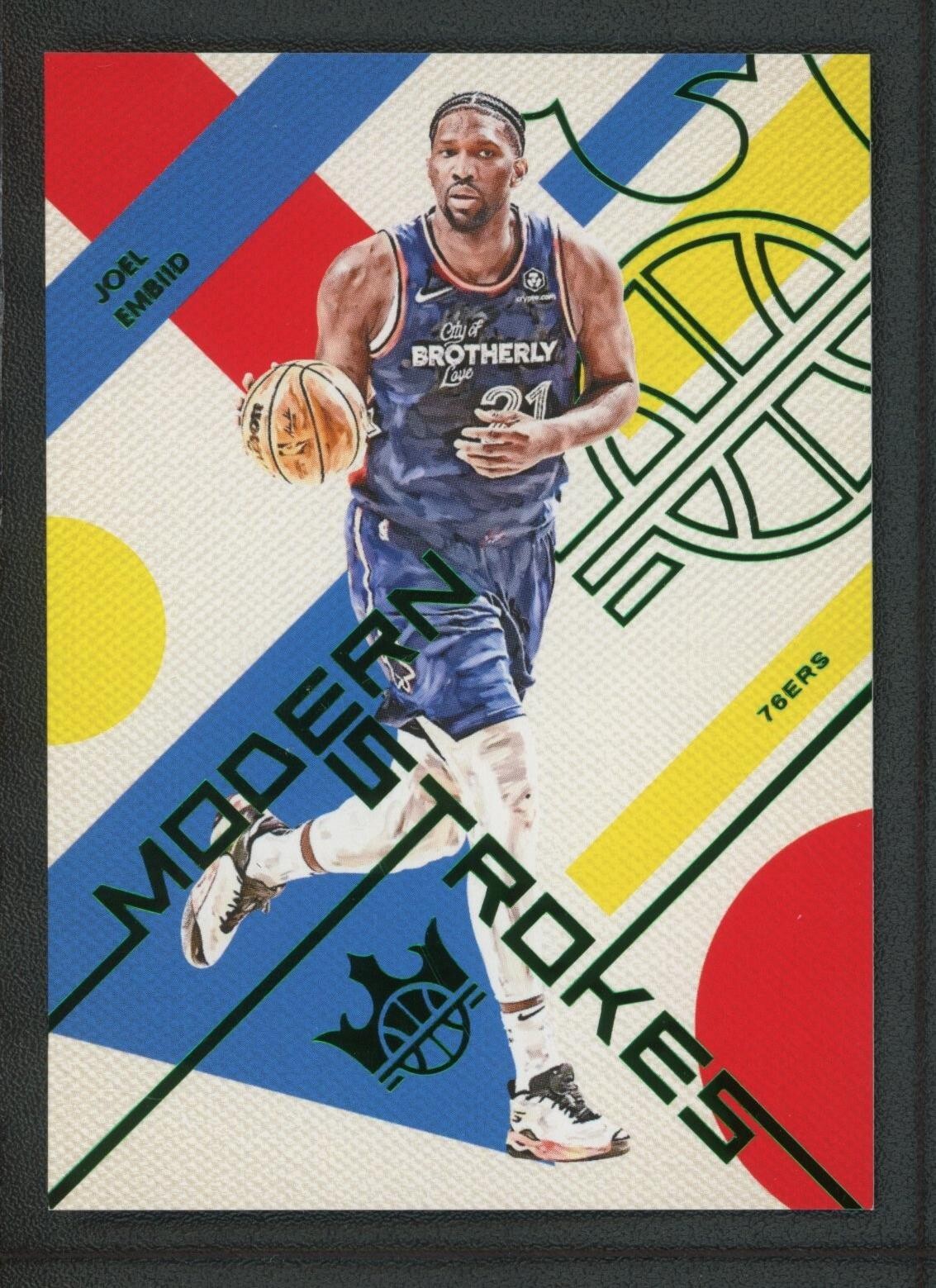 2024-25 JOEL EMBIID 38/49 PANINI COURT KINGS MODERN STROKES
