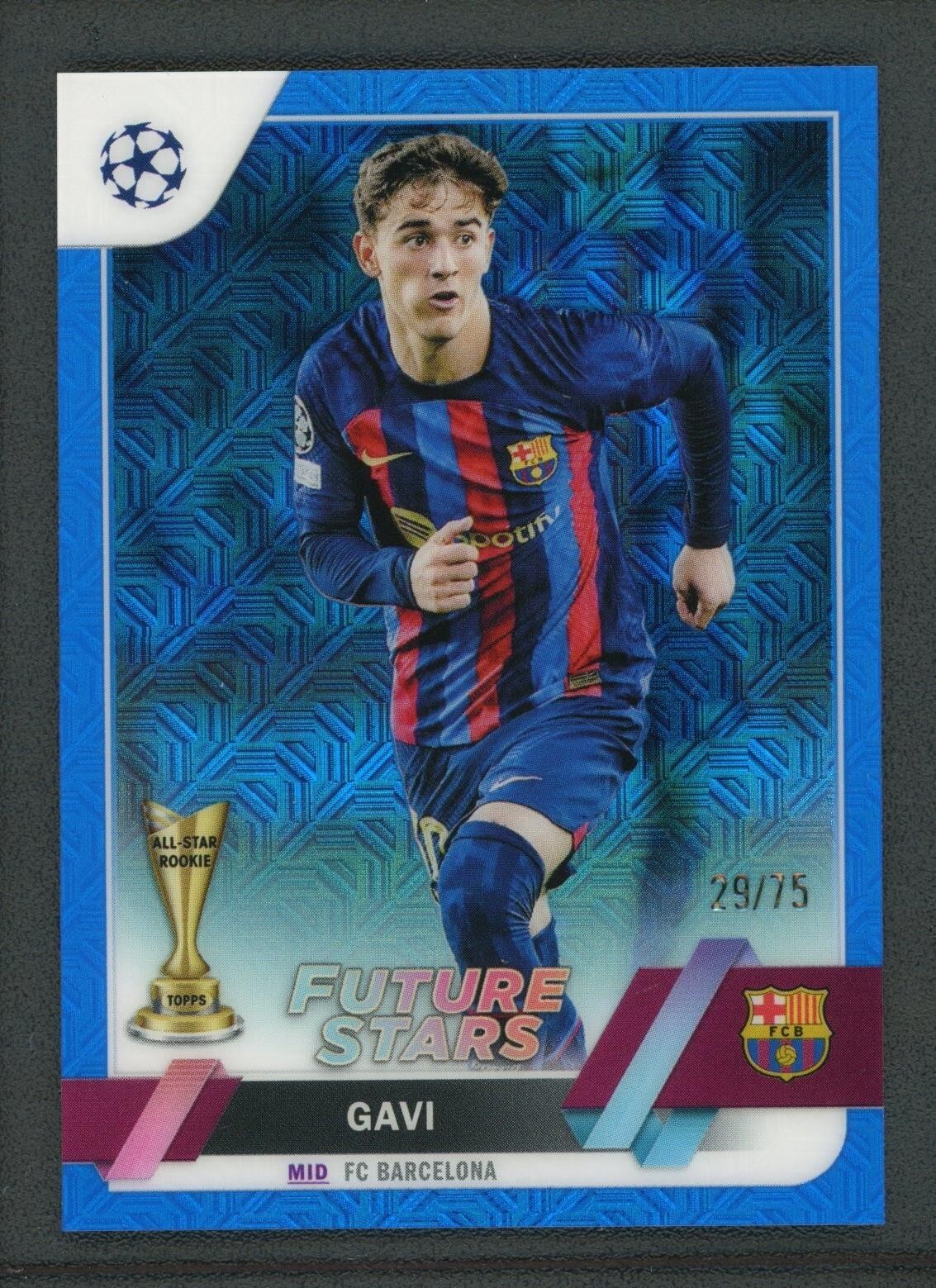 2023 GAVI 29/75 TOPPS UEFA CHAMPIONS LEAGUE FUTURE STARS