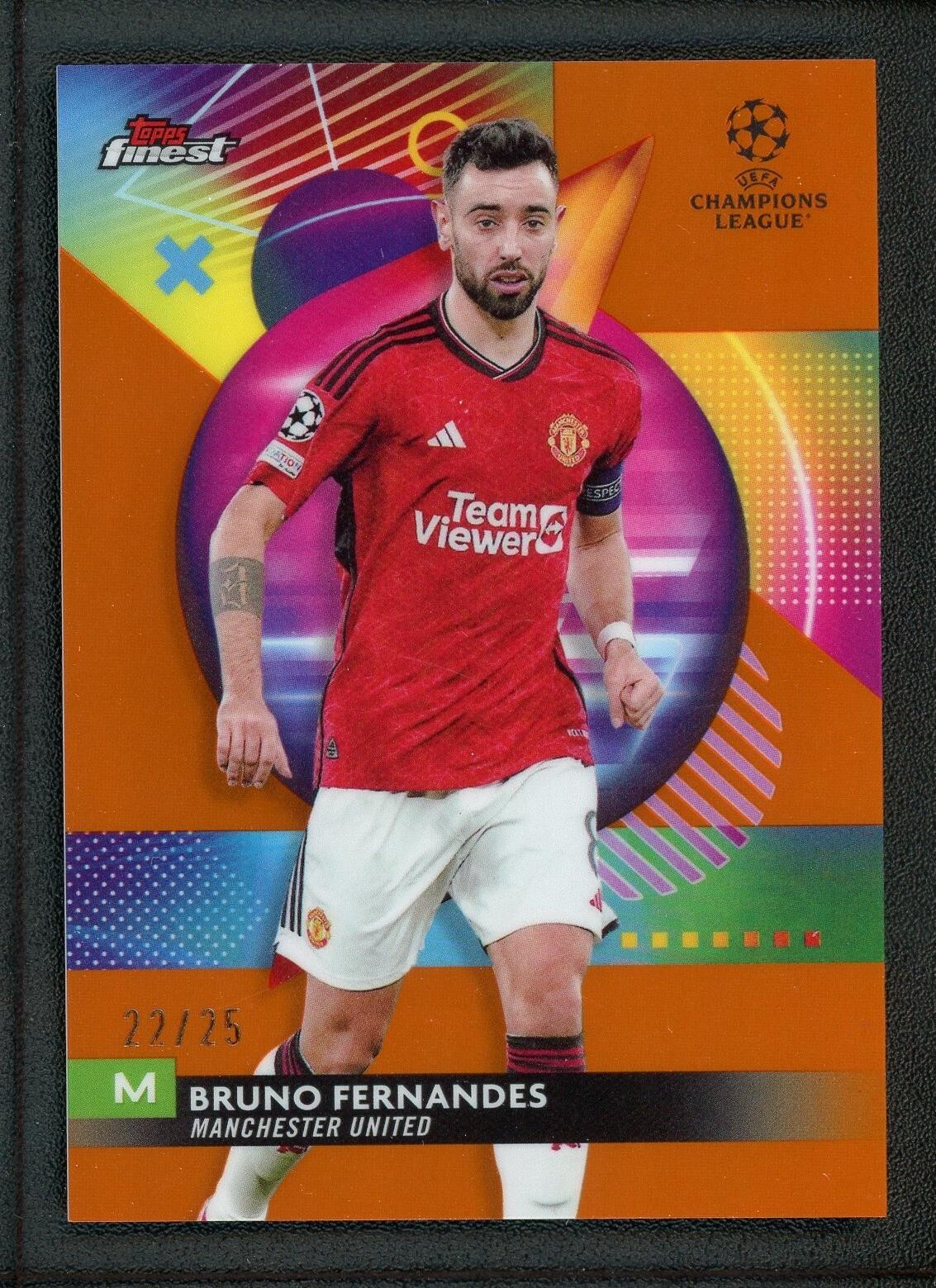 Panini Treble Bruno Fernandes 75枚限定 カード Bruno Fernandes Limited Edition Artists of the Game MATCH