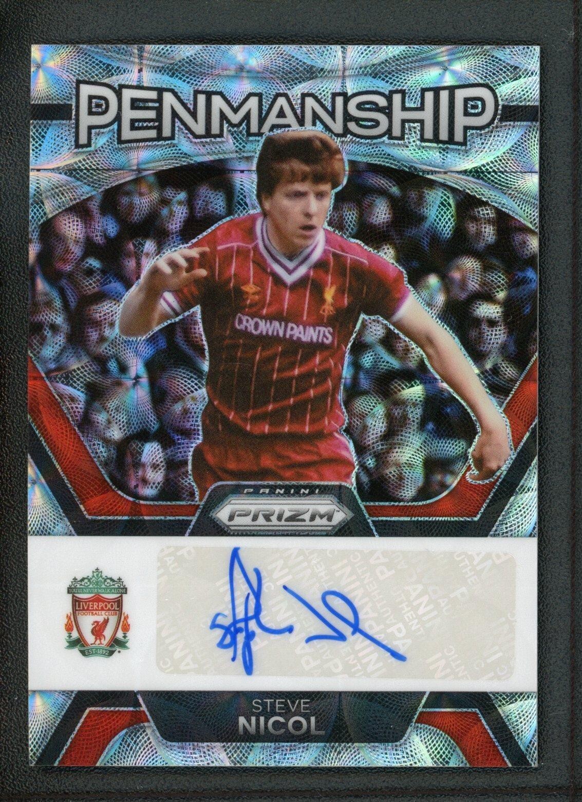 2023-24 STEVE NICOL AUTO PANINI PRIZM PREMIER LEAGUE