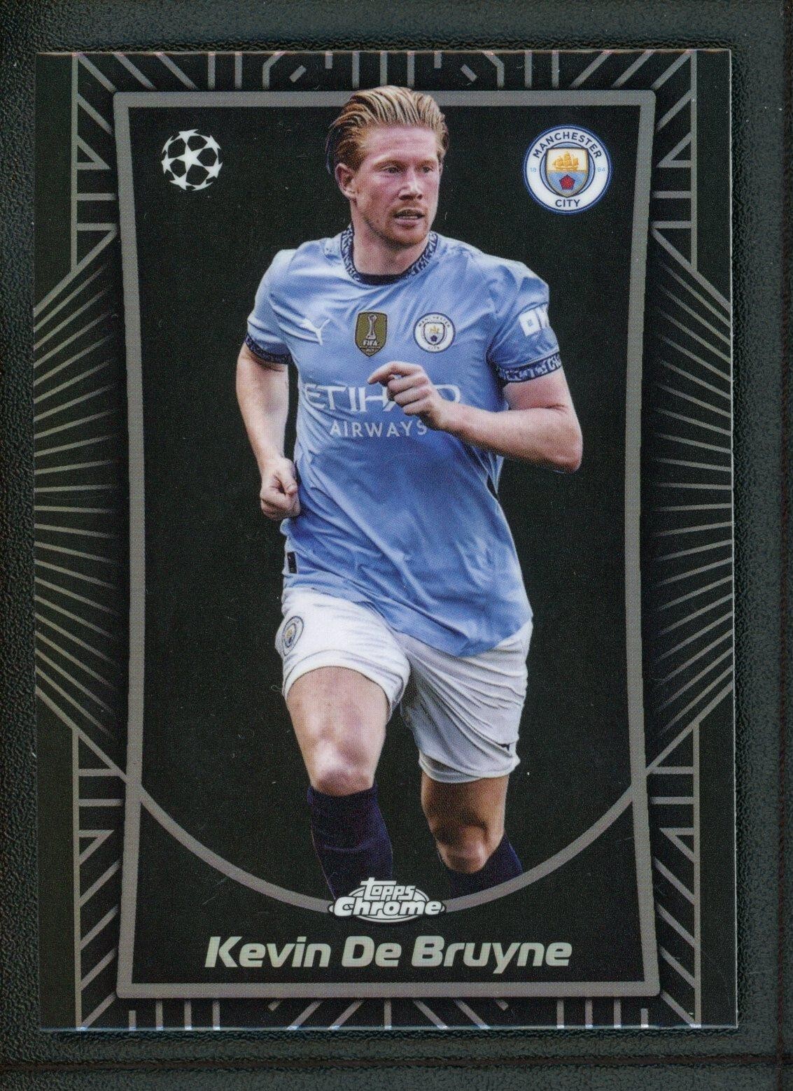 22-23 Topps Chrome KEVIN DE BRUYNE 直筆サイン Kevin De Bruyne 2022 Topps Chrome UEFA Club Competitions #CA