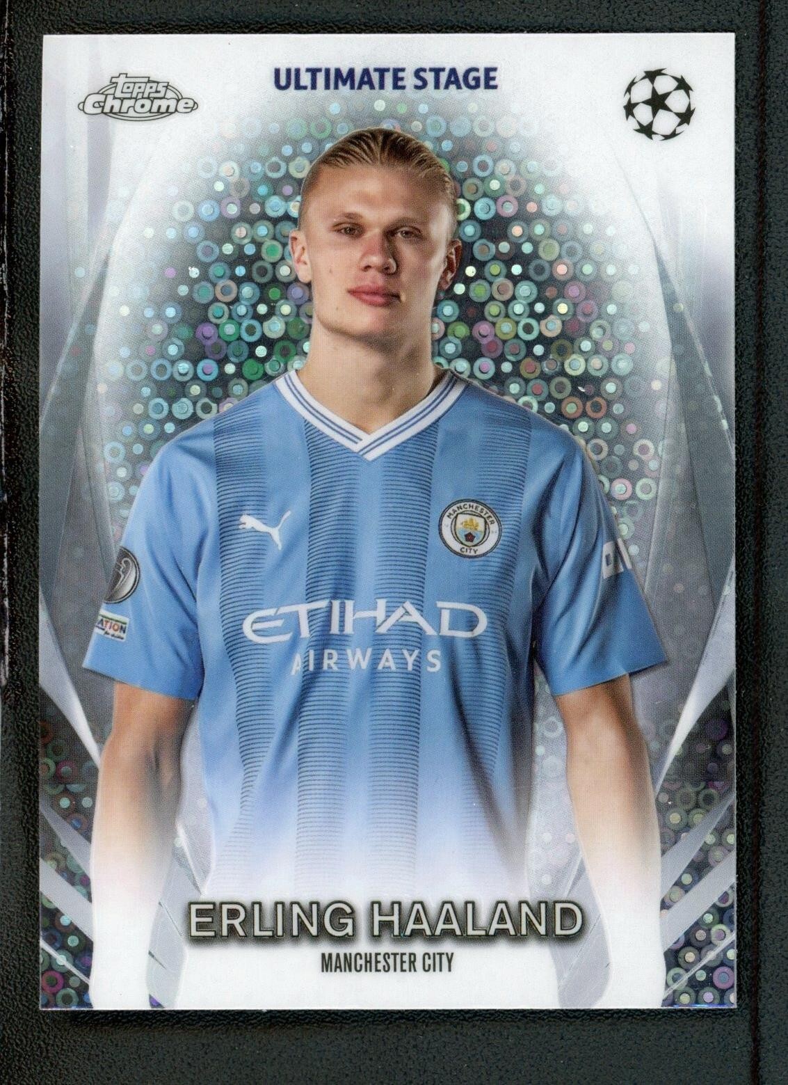 Erling Haaland Topps Chrome リフラクター 2020-21 Topps Chrome UEFA Champions League Japan
