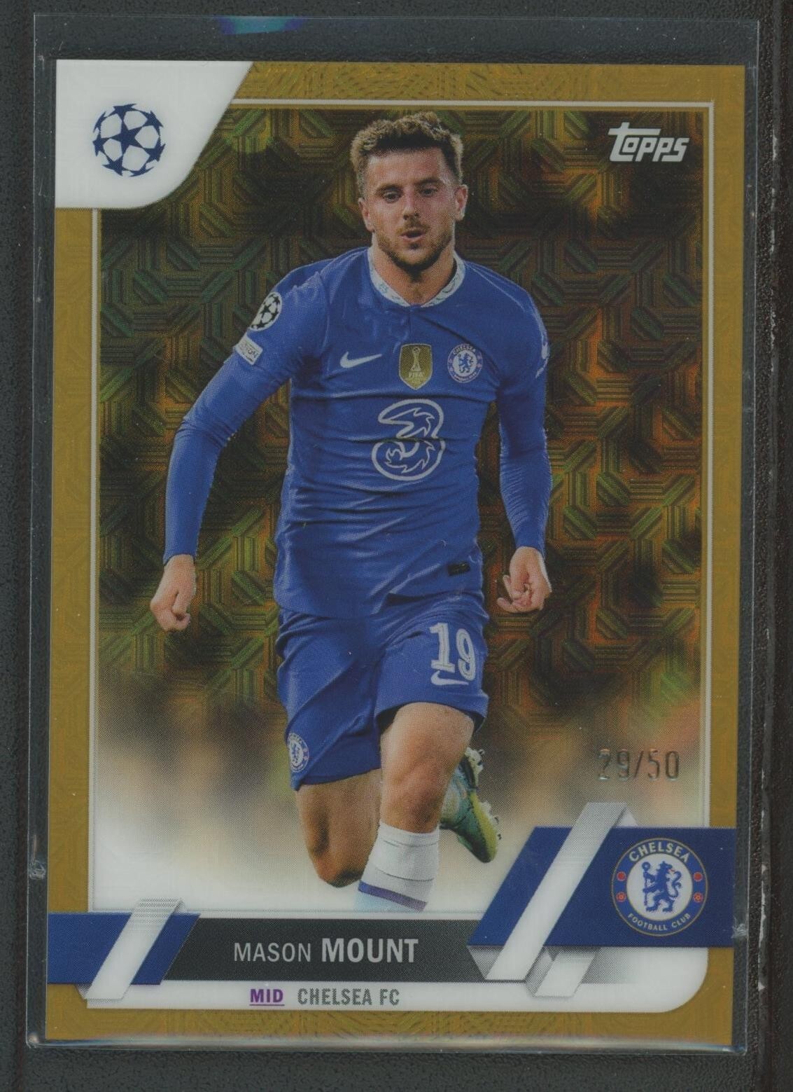 2019-20 Topps ミュージアムコレクション Mason Mount 2019-20 Topps Museum Collection UCL Copper /99 Mason Mount