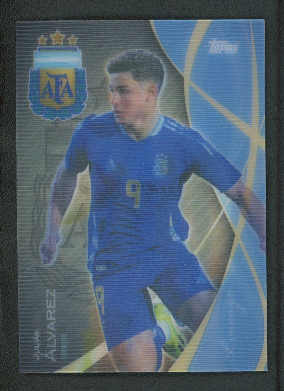 2024 ALEJANDRO GARNACHO JULIAN ALVAREZ TOPPS LENTICULAR