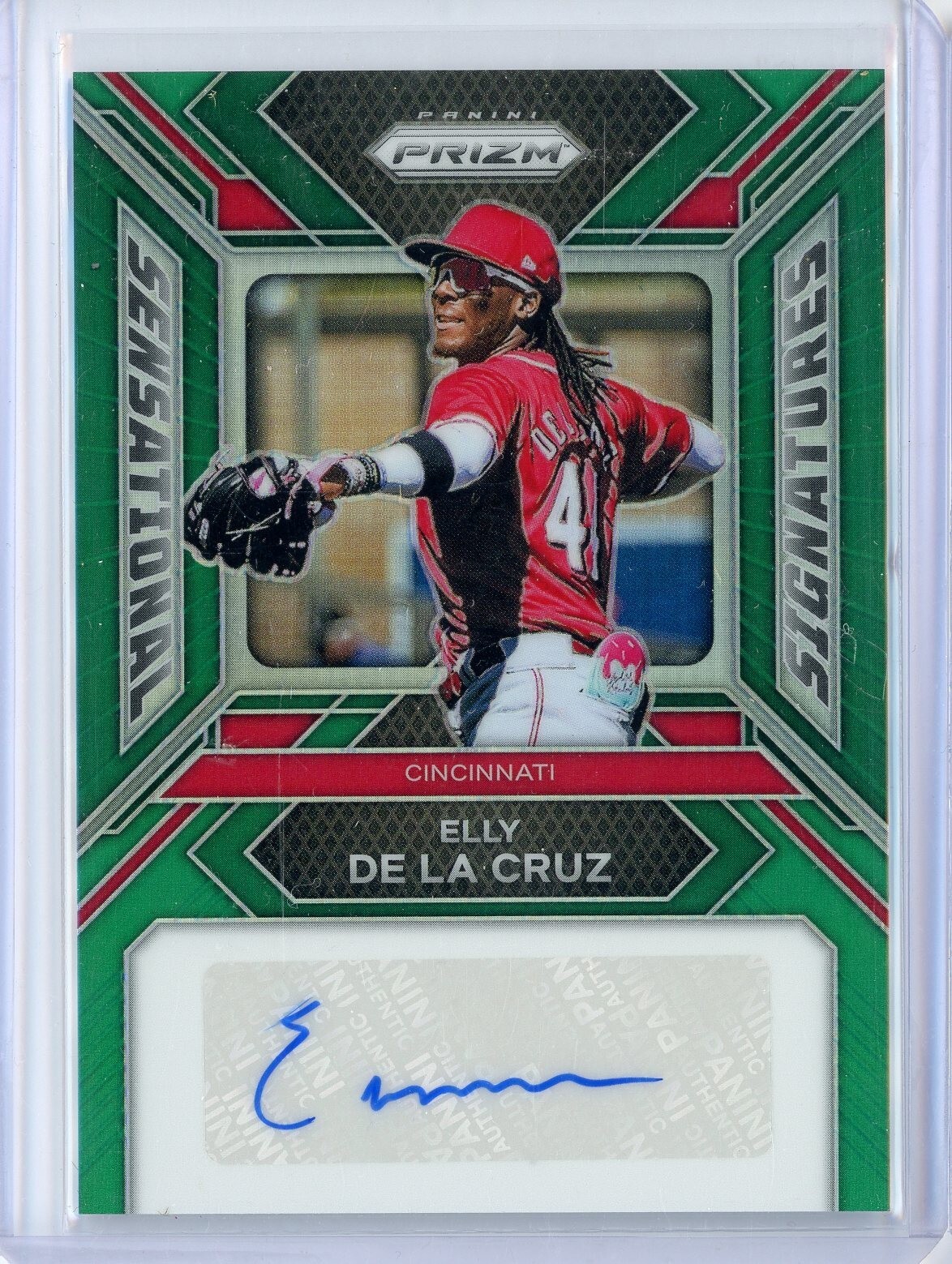 2024 Panini PRIZM ELLY DE LA CRUZ Sensational Signatures 2024 Panini PRIZM ELLY DE LA CRUZ Sensational Signatures