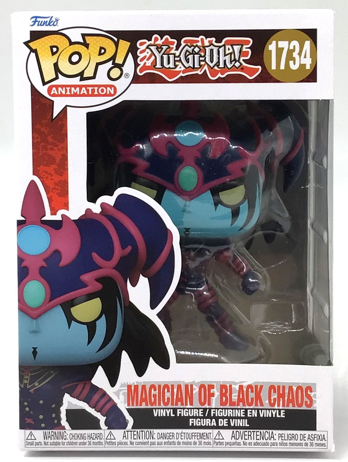 遊戯王 カオスソルジャー POP! FUNKO ファンコ ポップ Funko POP! Yu-Gi-Oh! Magician of Black Chaos #1734 with