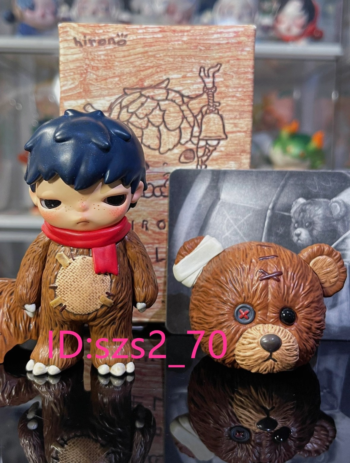 hirono shelter シークレットstuffed bear Hirono Shelter Series Secret Stuffed Bear – TOYSEZ