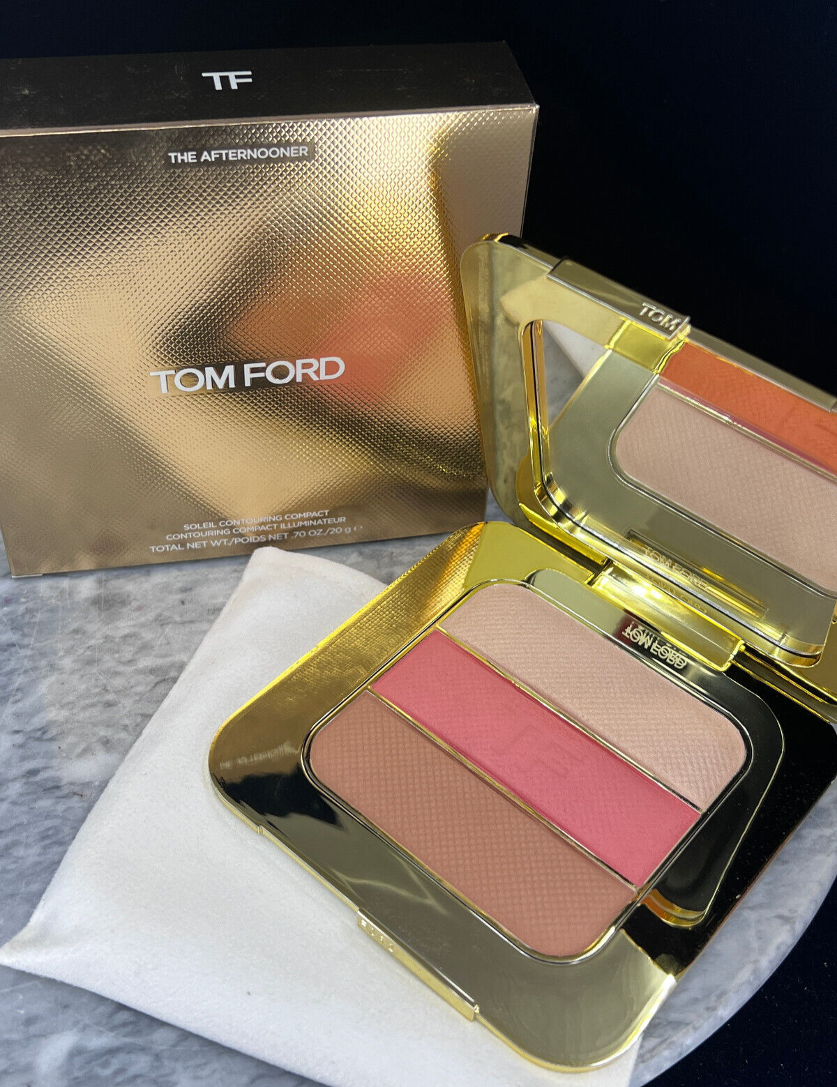 チーク TOM FORD Contouring The Afternooner Review | Tom Ford Soleil Contouring Palette in The