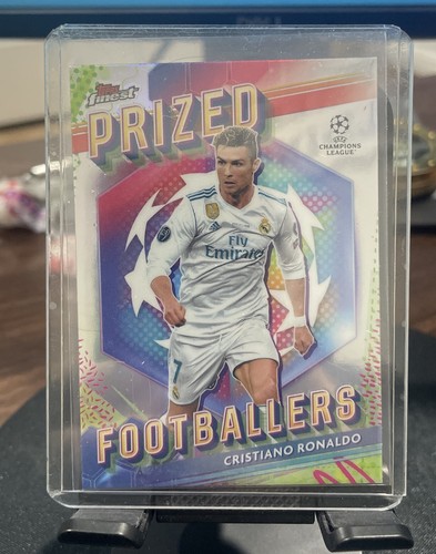 激レア！Topps Finest RONALDO インサート 世界150枚限定 2022-23 Topps Finest UCL Prized Footballers Cristiano