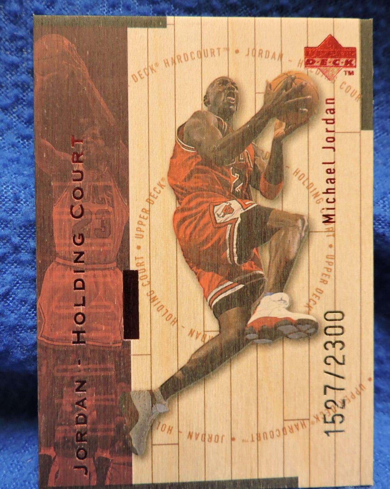 1998-99 Michael Jordan UD Holding Court #J30 Hardcourt 1527