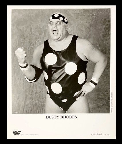 WWE ダスティーローデス WWE DUSTY RHODES OFFICIAL LICENSED ORIGINAL 8X10 PROMO PHOTO
