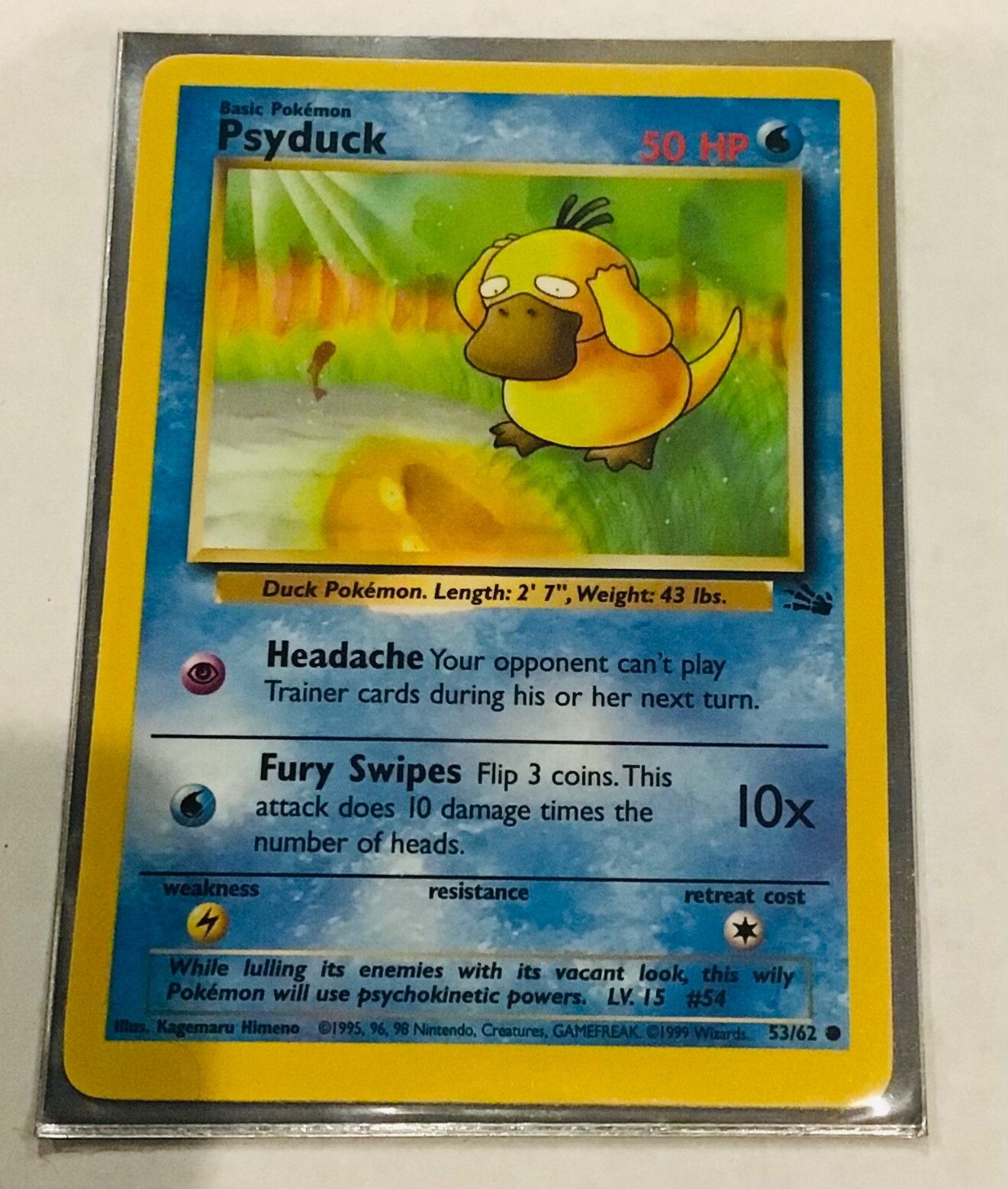 Rare collectors Pokémon cards - Psyduck | eBay Rare collectors Pokémon cards - Psyduck | eBay