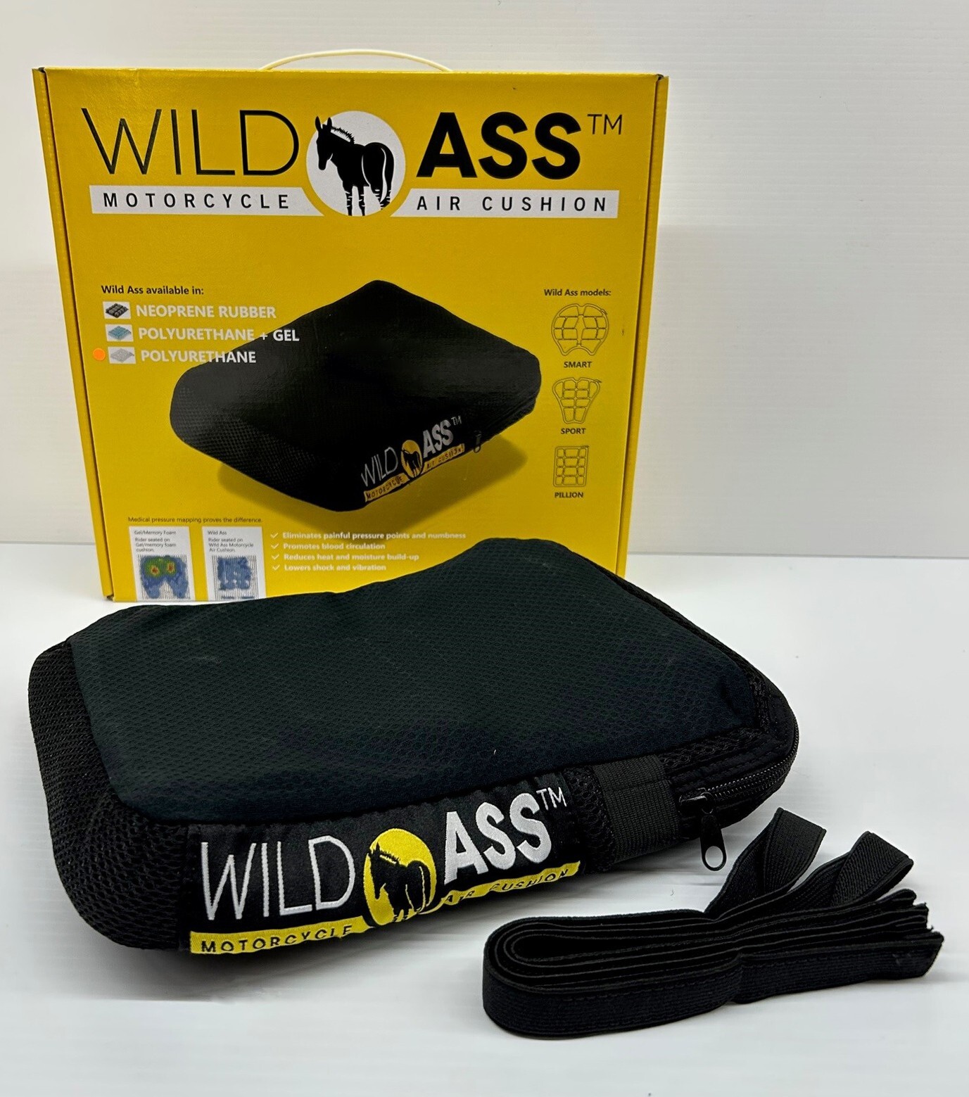 WILD ASS 「PILLION CLASSIC」ワイルドアス ビリオン Amazon.com: Wild Ass Pillion Classic – Motorcycle Air Gel