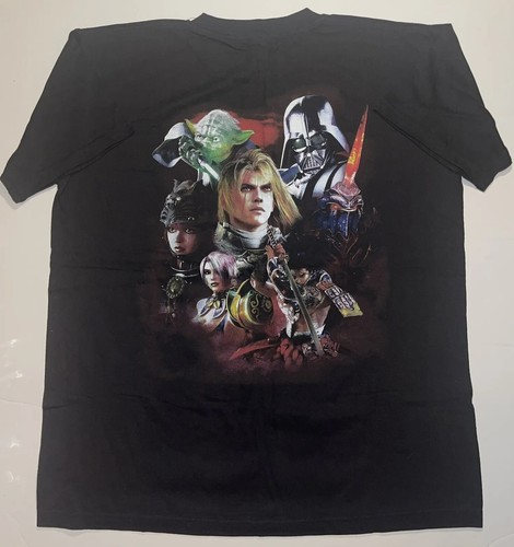 SOUL CALIBUR4 Tシャツ　ヨーダ ゲームソウルキャリバー　半袖　黒 VINTAGE Soul Calibur IV 4 Video Game Promo T Shirt 2008 Yoda