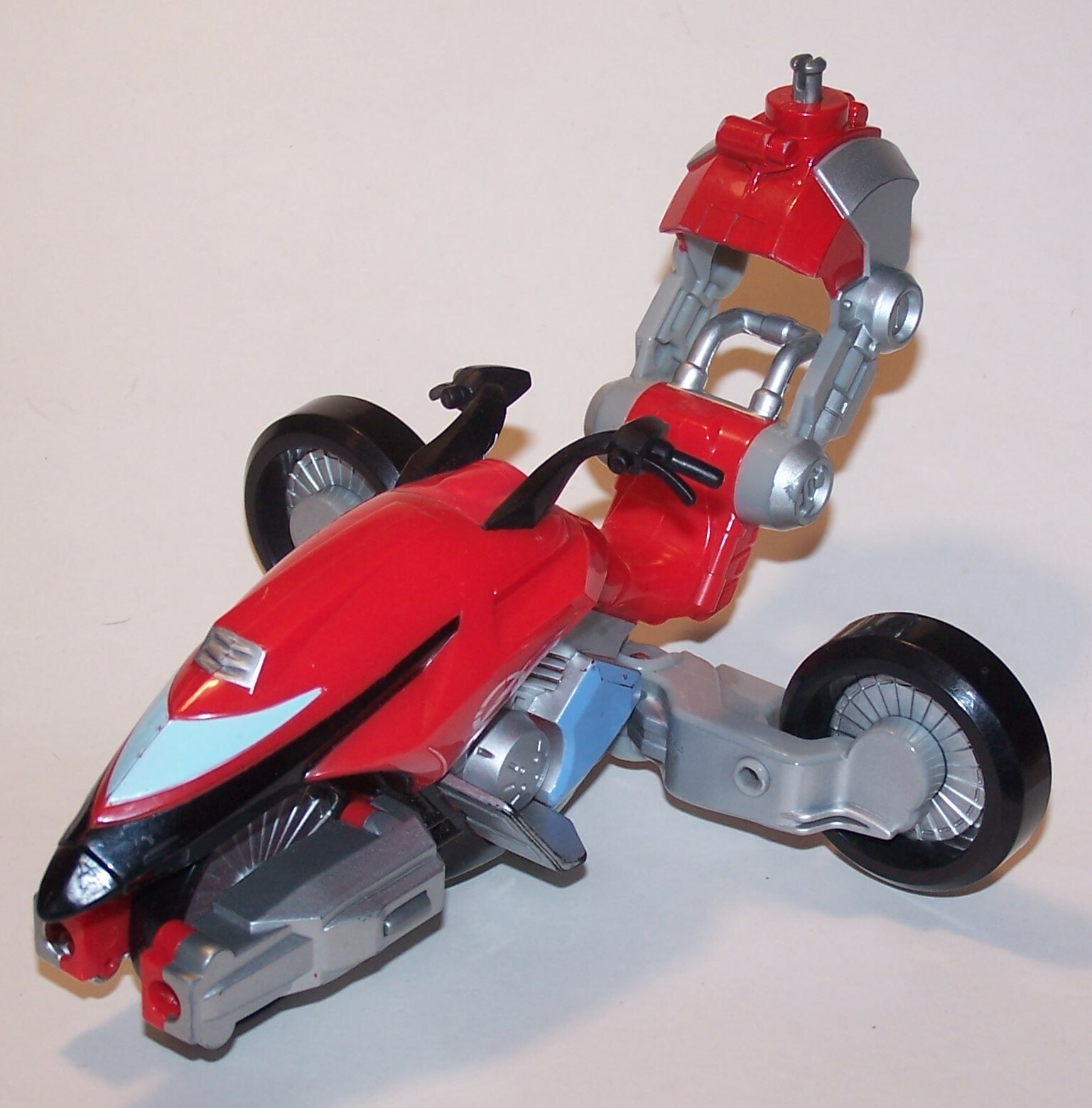 2006 Power Rangers Operation Overdrive Red Helio Cycle