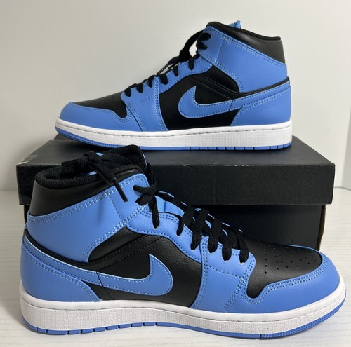 Nike Air Jordan 1 Mid Men's Shoes High-Top Sneakers - Size