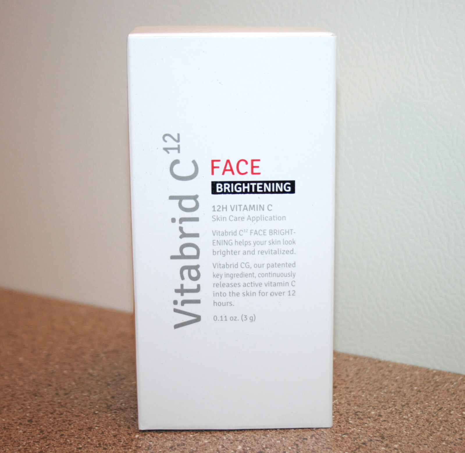 Vitabrid C12 FACE BRIGHTENING+ 3g×3 Vitabrid C¹² Face Brightening Powder for Dull Skin