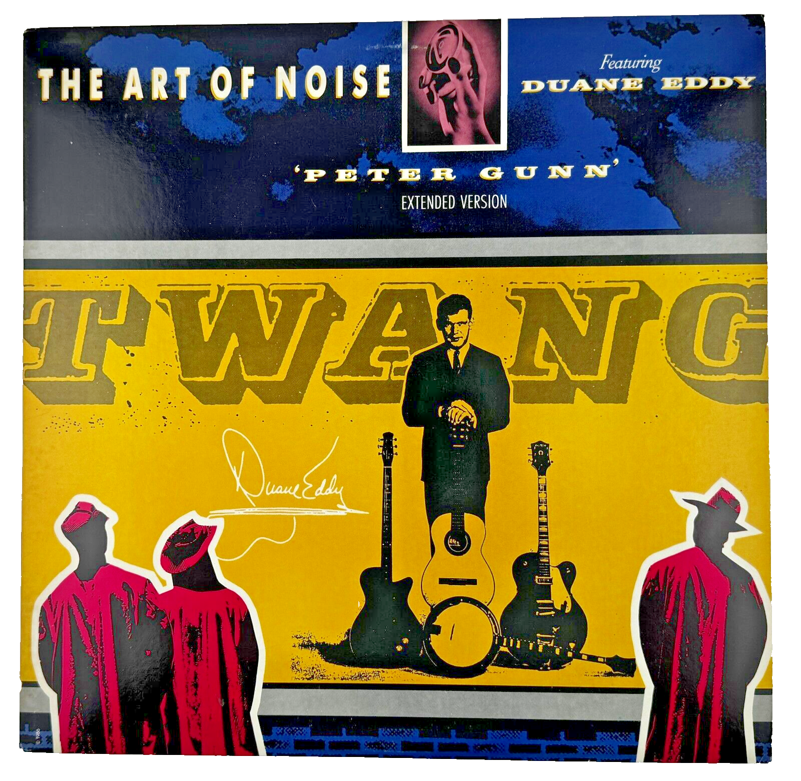 The Art Of Noise Featuring Duane Eddy LP Peter Gunn