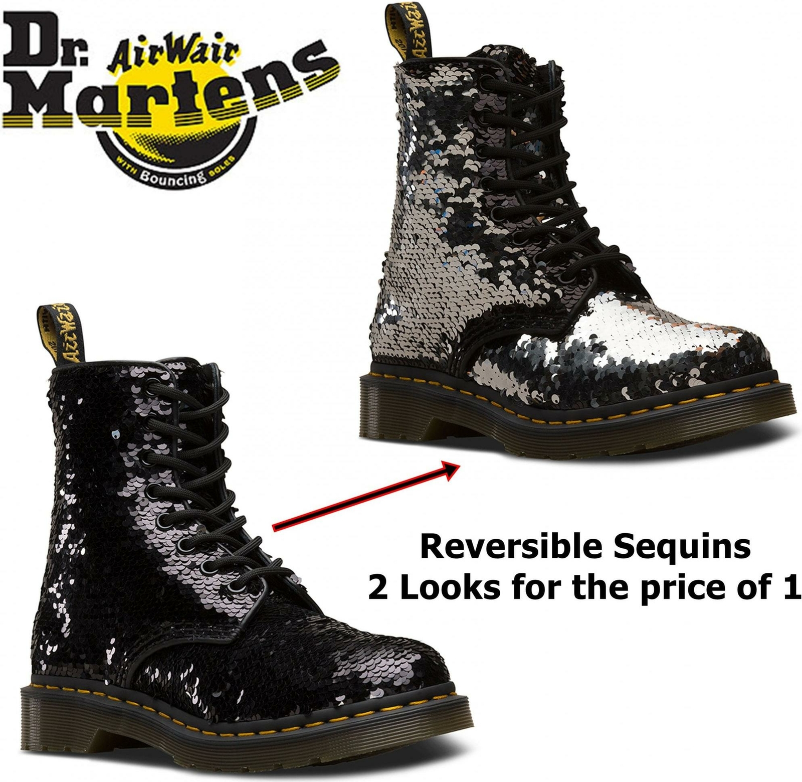 doc martens sequins