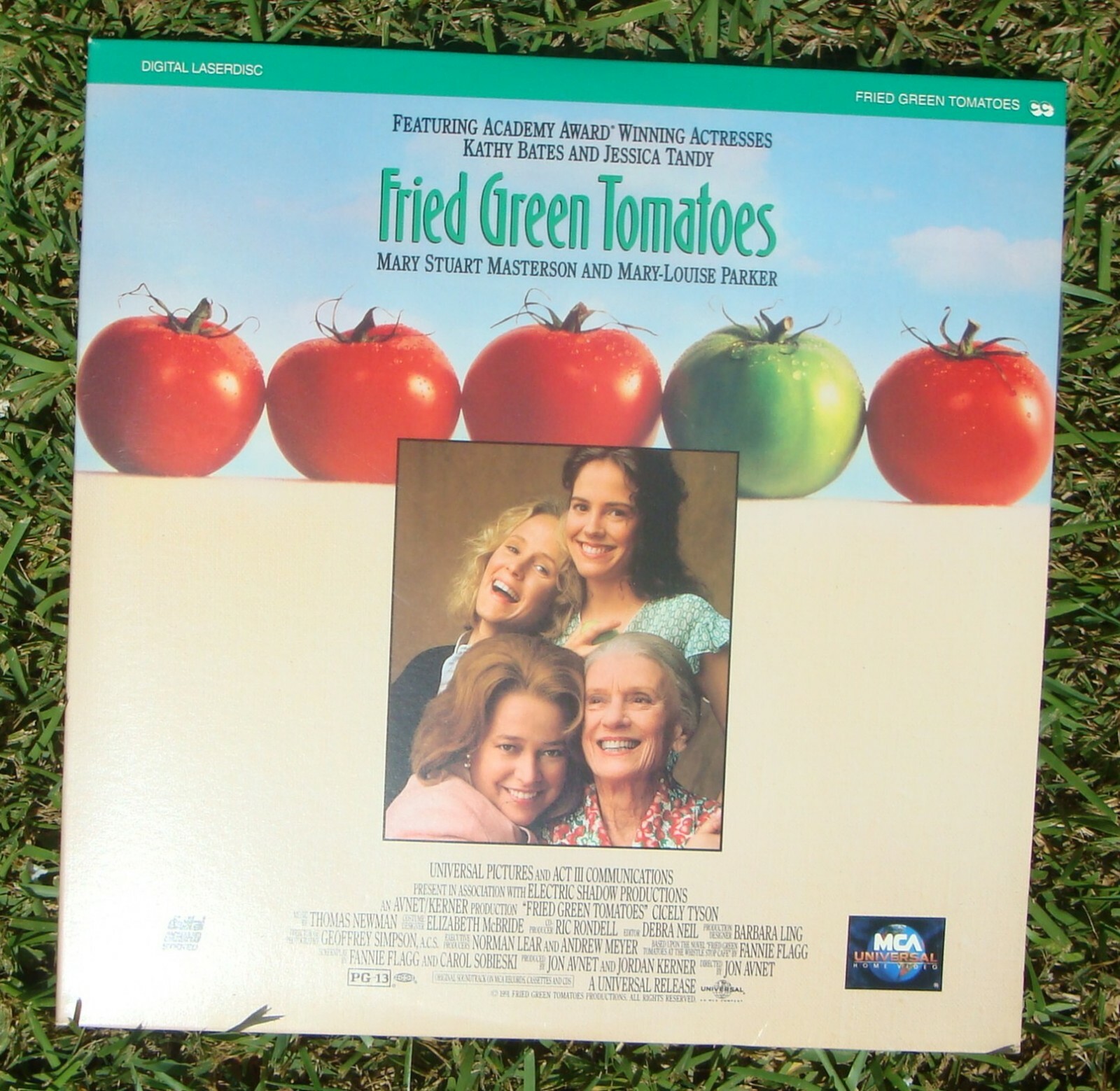FRIED GREEN TOMATOES 1991 LASERDISC-KATHY BATES/JESSICA