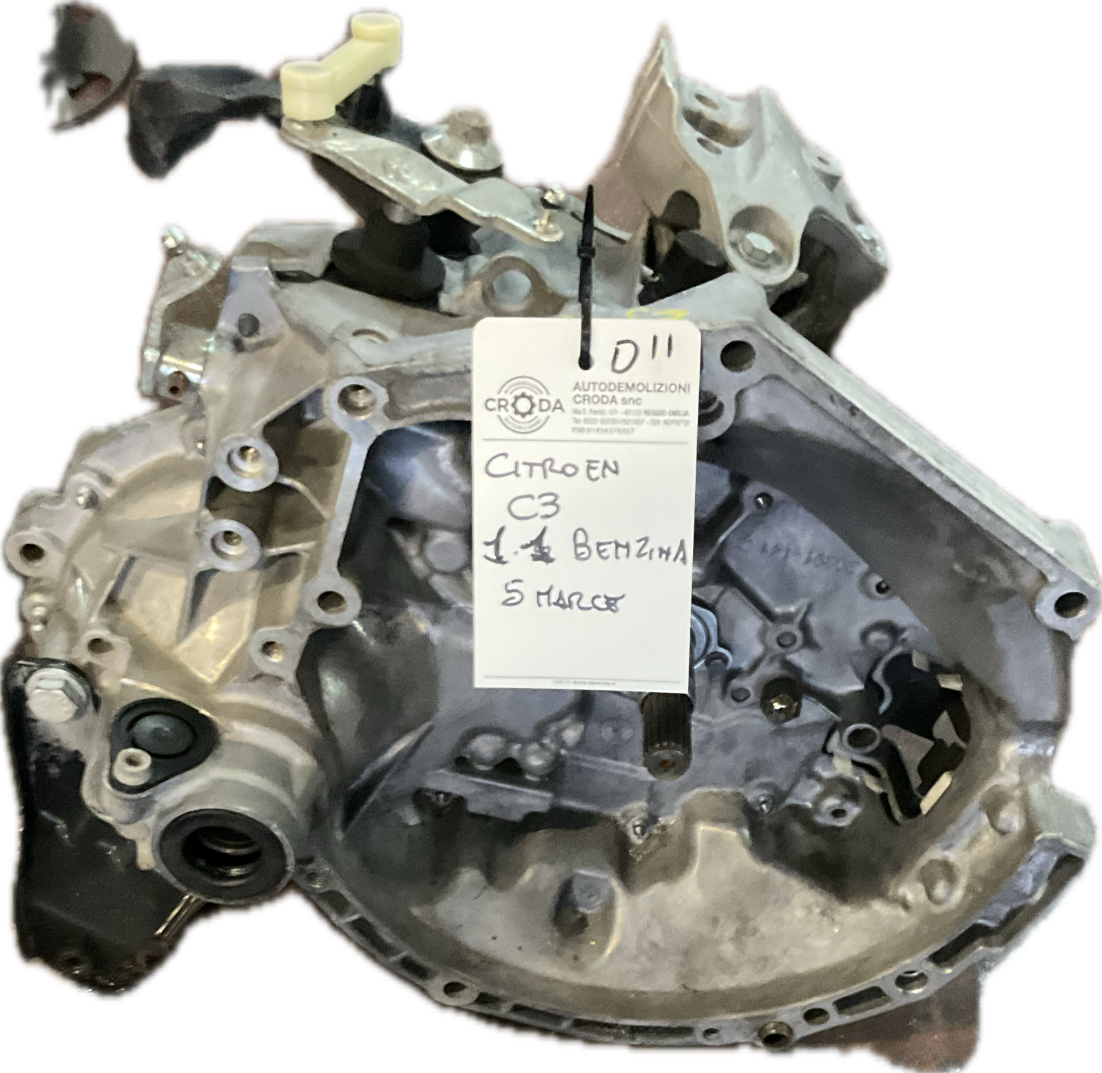 Cambio manuale per modello CITROEN C3 1.1 benzina 5 marce ricambio usato