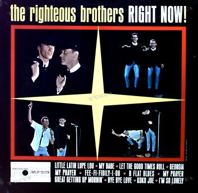 The Righteous Brothers - Right Now! Germany LP 1964 (VG+/VG