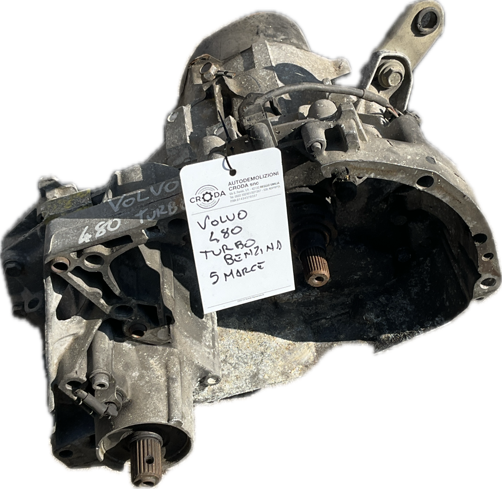 Cambio manuale per modello VOLVO 480 turbo benzina 5 marce ricambio usato