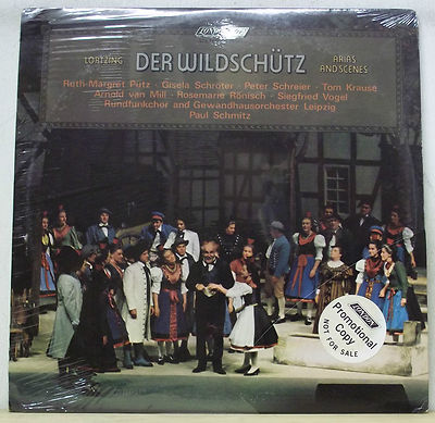 Schmitz LORTZING Der Wildschutz - Arias & Scenes - London OS 26181 SEALED