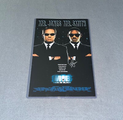 WILL SMITH SIGNED MEN IN BLACK 11X17 PHOTO MOVIE POSTER