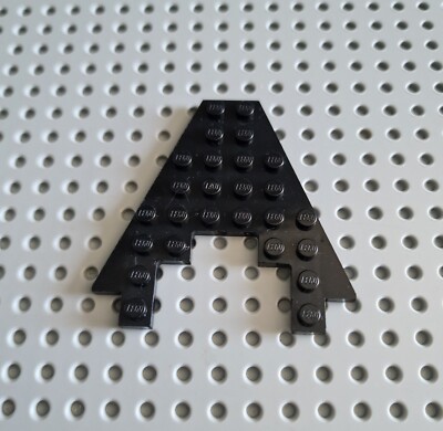 Lego Flügel Flügelplatte 8x8 mit Ausschnitt 3x4 Schwarz Black Wedge 6104 A034