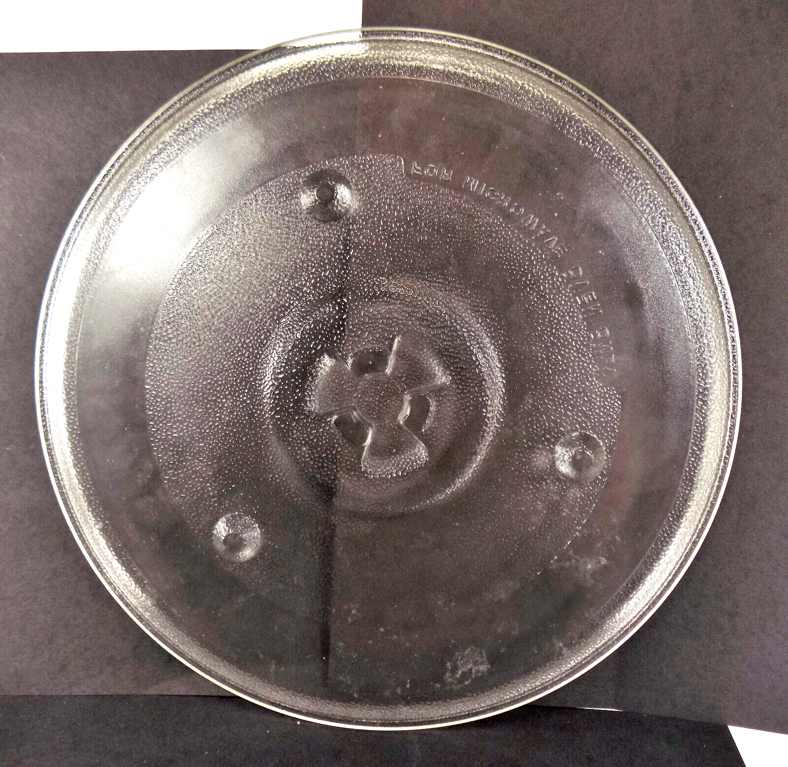 Microwave Rotating Glass Plate / HAMILTON BEACH / N51 / 10 1/2