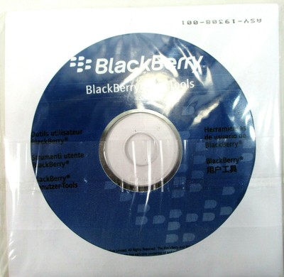 Black Berry User Tools Blackberry User Guide Booklet & CD