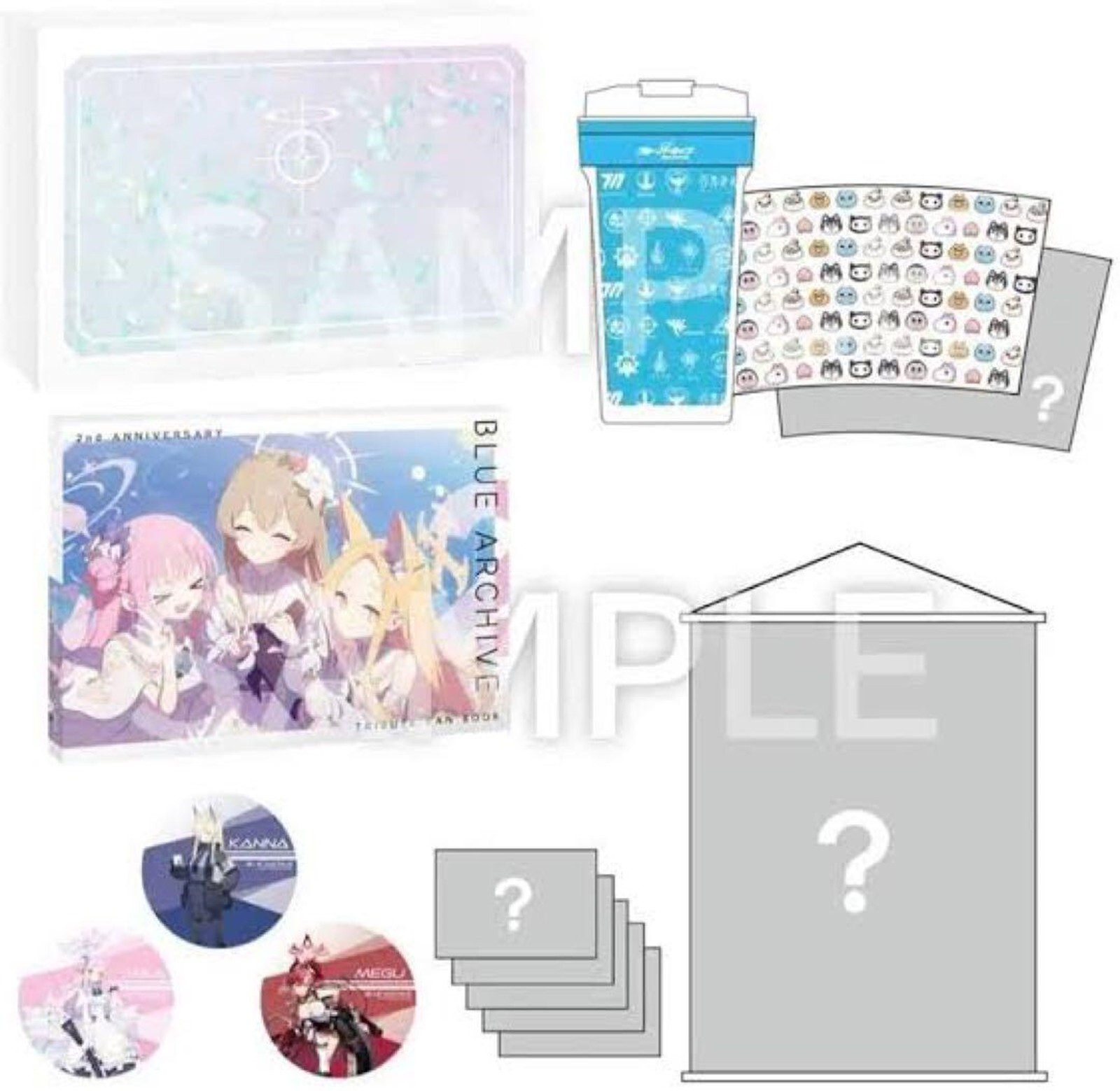 ブルーアーカイブ Tribute Fan Book Treasure BOX ブルーアーカイブ Tribute Fan Book Treasure BOX