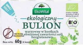 Groentebouillon in blokjes met verlaagd zoutgehalte zonder palmolie glutenvrij B