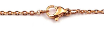 10-100pcs Gold Color Stainless Steel Chain Necklace Bulk Lot Jewelry Making DIY