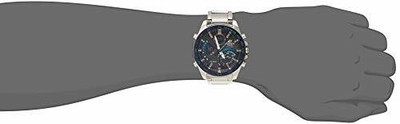 Pre-owned Casio Edifice Ecb-900ydb-1bjf Bluetooth Smartphone Link Solar Men's Watch