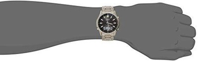 Pre-owned Casio Lineage Lcw-m100tse-1ajf Tough Solar Atomic Radio Titanium Lcw-m100tse-1a