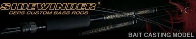 Sale Deps Rod Baitcast Sidewinder HGCS-68MHR The '' Boom Slang '' (0205)