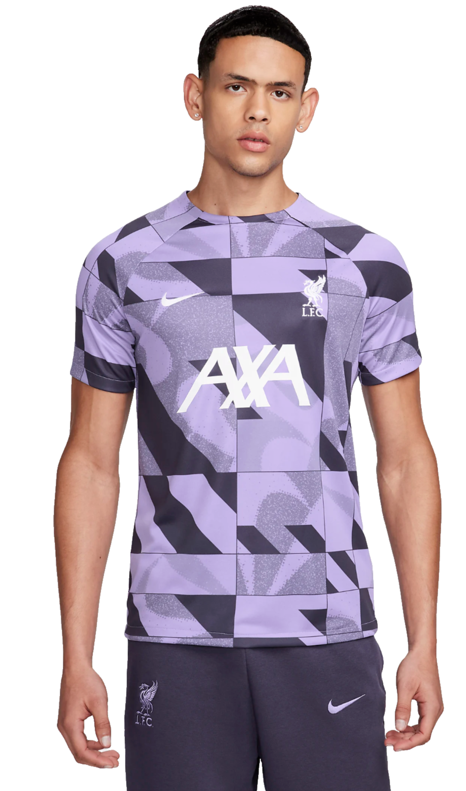 Nike Liverpool FC Academy Pro Third Dri Fit Jersey Purple