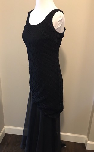 White House Black Market Women's Sheer Hem Drop Waist Formal Tank Lace Dress 6