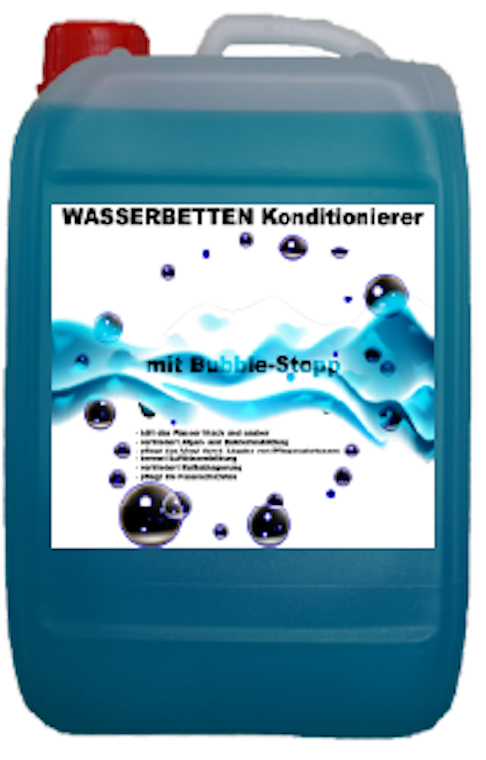 Wasserbett Wasserbetten Conditioner mit Bubble Stopp 5 Liter im Kanister NEUHEIT
