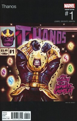 MARVEL COMICS THANOS VOL 2 ISSUE #1 (MIKE DEL MUNDO HIP-HOP VARIANT COVER) (COVE